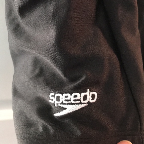 NWT Speedo Black Swim Tank Sz 12 - Picture 6 of 11